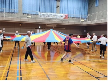 スポーツ体験(パラバルーン)