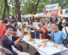 写真:西宮酒ぐらルネサンスと食フェアの様子 写真:西宮酒ぐらルネサンスと食フェアの様子
