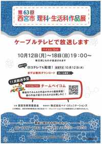第63回 西宮市 理科・生活科作品展 表面