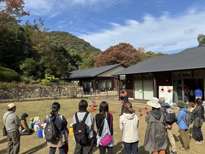水消火器取扱訓練の様子です