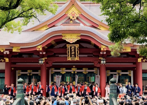 オープニングセレモニーの様子