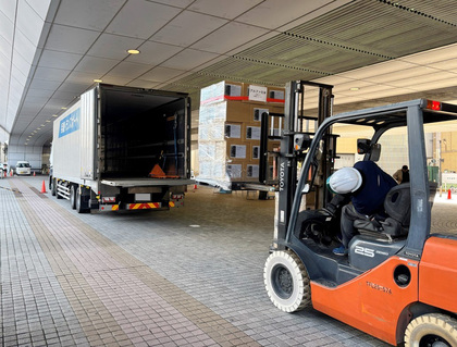 総合防災訓練の様子