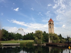 スポーケンにあるリバーフロントパーク